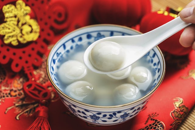 Chinese New Year tang yuan dessert